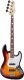 Kisai EB4 electric bass, sunburst 1