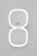 Enne Glow up mini travel makeup mirror with LED light 1