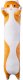Milla & Mans - cat plush toy, 110 cm, orange 1