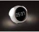 Fuj:tech rechargeable emoticon desk alarm clock, white 3