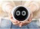 Fuj:tech rechargeable emoticon desk alarm clock, white 5
