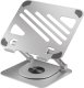 ErgoWork Alu 360deg rotating computer stand, silver 1