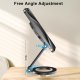 FoneKit Foldable Dual Magsafe Compatible Phone Holder, Black 1