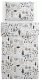 Familon Kaverit Organic children's duvet cover set, cocoa 1