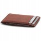 Woolnut Leather Card Holder, cognac 3