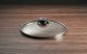 Glass lid O24 cm with handle SDC24 1