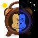 Alecto Baby Moneky sleep rhythm alarm clock, digital 1