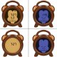 Alecto Baby Moneky sleep rhythm alarm clock, digital 3