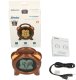 Alecto Baby Moneky sleep rhythm alarm clock, digital 6