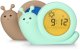 Alecto Baby Simon Snail sleep rhythm alarm clock, mint green 8