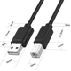 Kabel USB Unitek USB-A - USB-B 2 m Czarny (Y-C4001GBK) 3