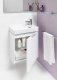 Laufen Pro håndvask 480x280mm, m/hh tv, Hvid, porcelæn 3