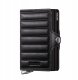 Secrid Emboss Lines Black Twinwallet, embossed black 1
