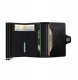 Secrid Emboss Lines Black Twinwallet, embossed black 4