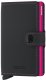 Secrid Matte Miniwallet, black/fuchsia 1
