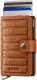 Secrid Emboss Lines Cognac Miniwallet, cognac 1