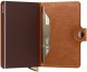 Secrid Emboss Lines Cognac Miniwallet, cognac 2