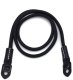 Caruba neck strap made of climbing rope, black 1