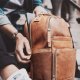 The Chesterfield Brand Austin 14" Laptop Backpack, Cognac 8