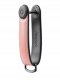 Orbitkey Hybrid Leather Key Organiser, pastel pink 2