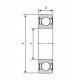 Leje SKF 6012 2RS1 2
