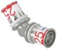 Uponor Uponor S-Press Plus vinkel - 45 gr. 25x25 mm 2