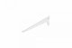 BRACKET SINGLE SLOT 200 MM WHITE 3