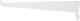 Malys Group BRACKET SINGLE SLOT 400 MM WHITE 1