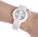 DELTACO Apple AirTag silicone wristband, white 2