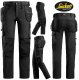 SNICKERS WORKWEAR 6271 AllroundWork Full Stretch arbejdsbukser med hylsterlommer, sort, størrelse   Str: 056 5
