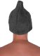 SAUNA CAP COTTON GRAY 1