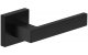 DOOR HANDLE QUBIK SQUARE BLACK UNIVERSAL 3