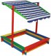 WOODEN SANDPIT KC11260 120X120X120 CM 4