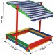 WOODEN SANDPIT KC11260 120X120X120 CM 9