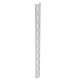 DOUBLE SLOTTED UPRIGHT 200CM INTEG WHITE 1