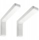Malys Group WHITE SHELF HOLDER A012 117X80 2 PCS. 3