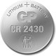 GP Batteries Lithium CR2430, Single-use battery, CR2430, Lithium-Manganese Dioxide (LiMnO2), 3 V, 2 pc(s), Chrome 1