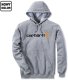 Bluza Carhartt Signature Logo Midweight Grey 1