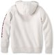 Bluza Carhartt Clarksburg Sleeve Logo Hood Malt 4