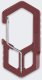 Multitool Gerber Carabiner DRAB Red 1