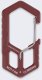 Multitool Gerber Carabiner DRAB Red 1