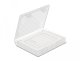DeLOCK Protection Box for 2.5? HDD / SSD transparent, Cover, Plastic, Transparent, 2.5", 80 mm, 105 mm 2