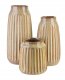 ARINA BEIGE Wazon 15x15x28,5cm 2