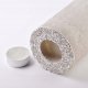 ŚWIECA LAMPION WALEC 120X360 DIAMENT LEN BIAŁY 1