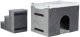 Trixie TRIXIE 38039, Cave pet bed, Indoor, Cat, Grey, Rectangular, Monochromatic 2