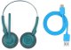 JLab GO Work Pop, Wireless, Calls/Music, 20 - 20000 Hz, 101 g, Headset, Teal 4