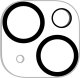 Screenor Vizor+, Apple, iPhone 14, iPhone 14 Plus, Scratch resistant, Black, Transparent, 1 pc(s) 1