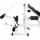 Ławka do wyciskania 6w1 biała + 2 sztangi żeliwne regulowane (zestaw 70 kg 30mm) 2