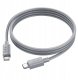 HOCO kabel Typ C do Typ C 3A 60W X107 1 m szary 4
