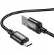 Kabel USB Hoco USB-A - USB-C 1 m Czarny 1